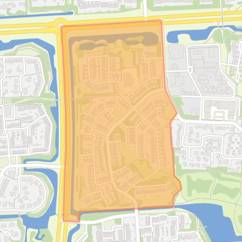 Kaart van de buurt Kogge.