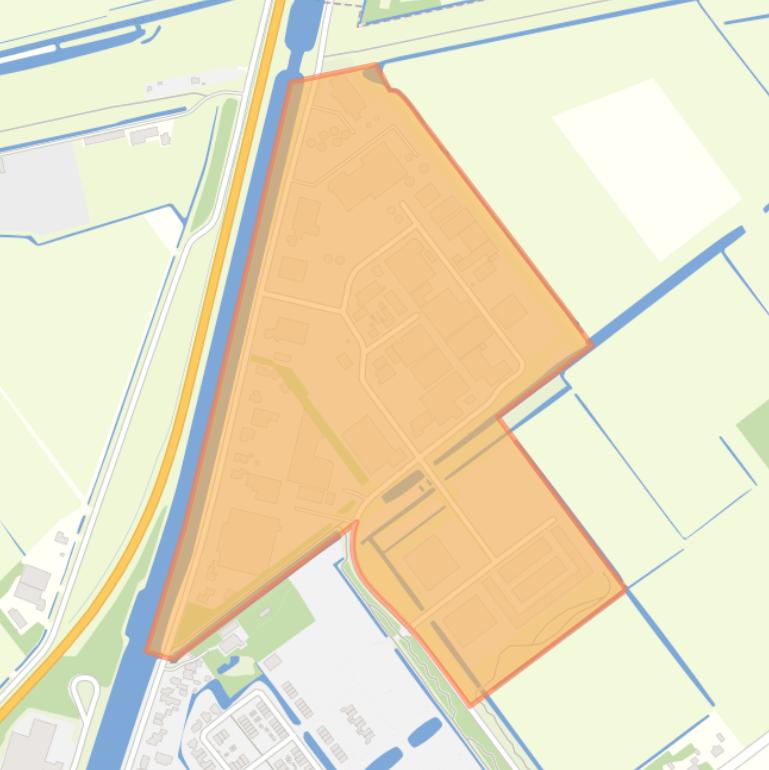 Kaart van de buurt Kolksluis.