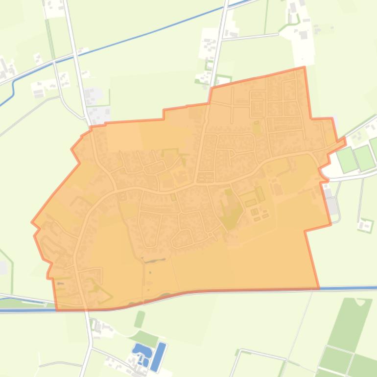 Kaart van de buurt Kom Vinkel.