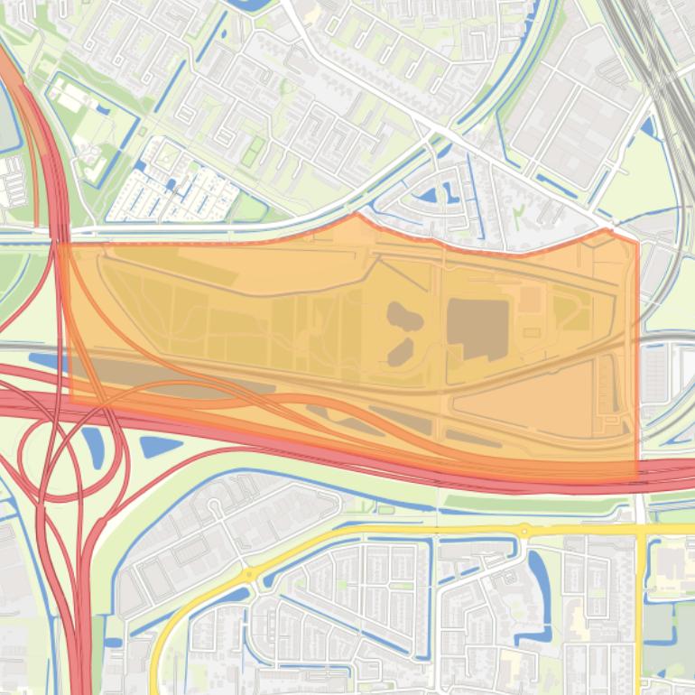 Kaart van de buurt Kooiwalbos.