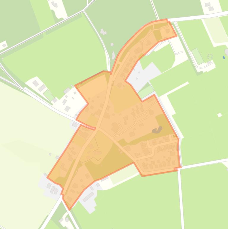 Kaart van de buurt Kootwijk.