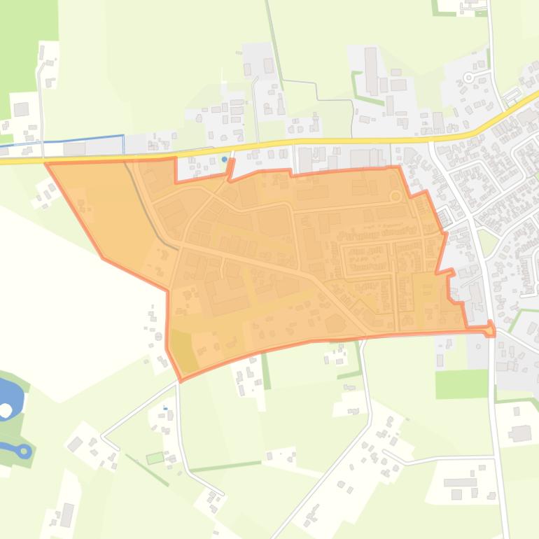 Kaart van de buurt Kootwijkerbroek-west.
