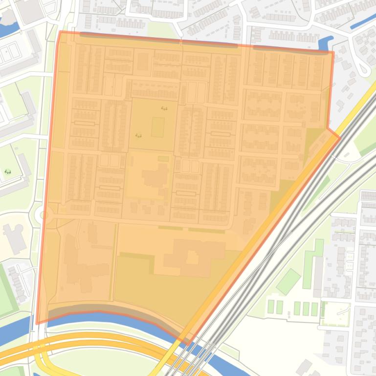 Kaart van de buurt Koperhorst.