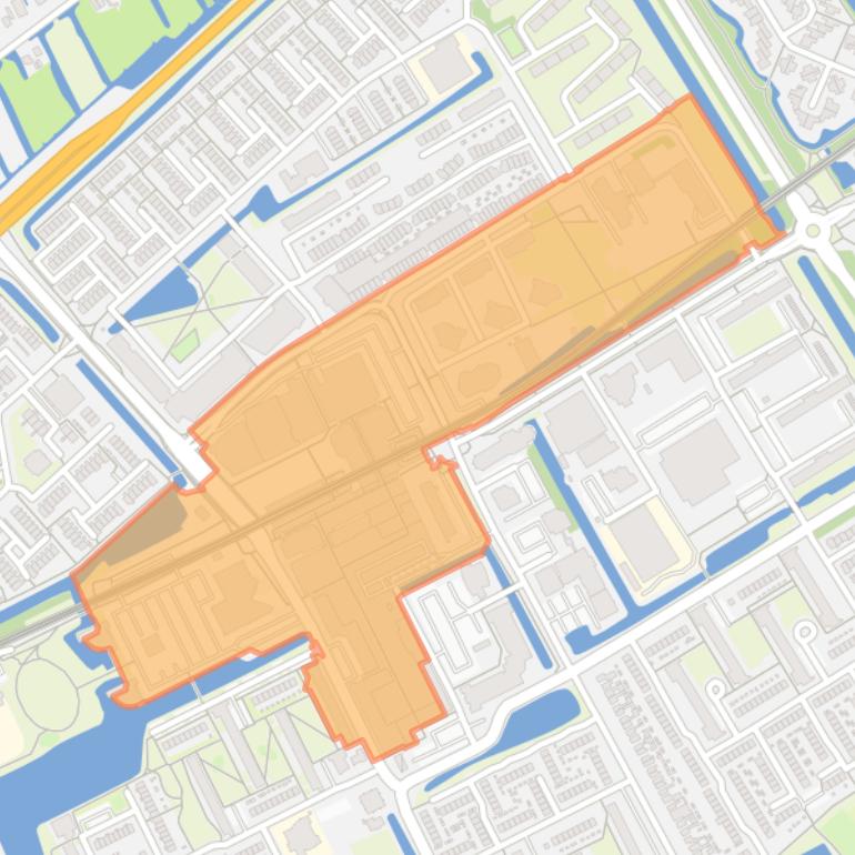 Kaart van de buurt Koperwiek.