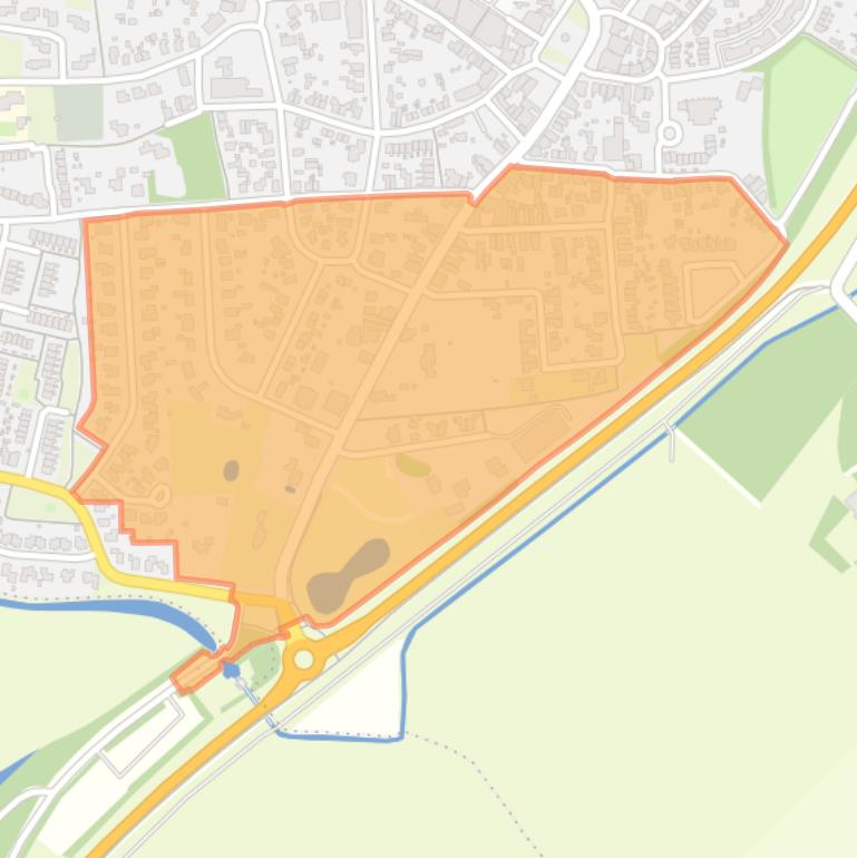 Kaart van de buurt Koppelenburg.