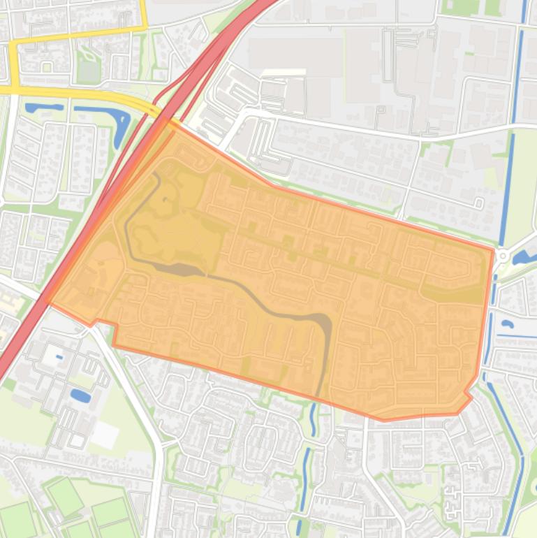 Kaart van de buurt Kortendijk C.