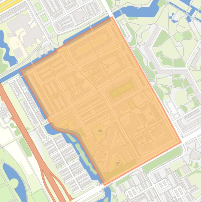 Kaart van de buurt Kortvoort.