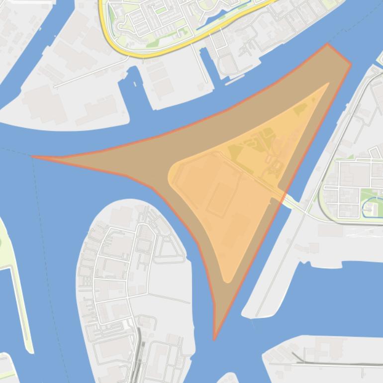 Kaart van de buurt Krabbegors.