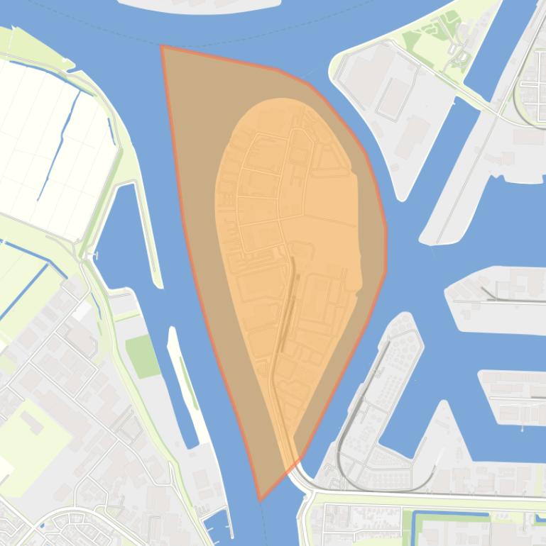 Kaart van de buurt Krabbepolder.