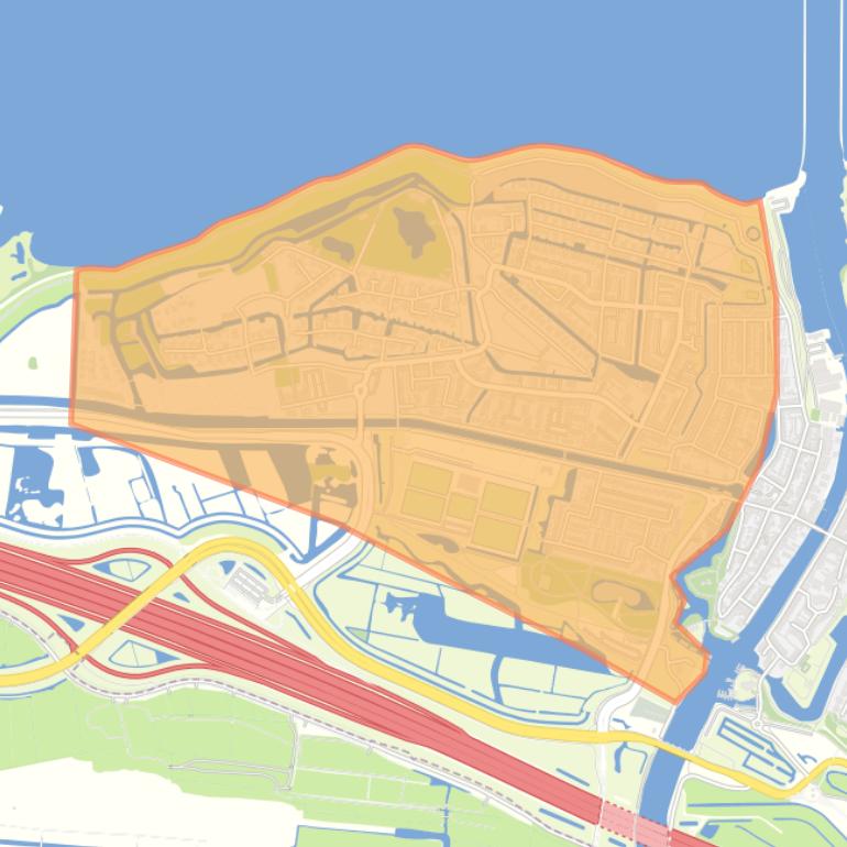 Kaart van de buurt Krijgsman.