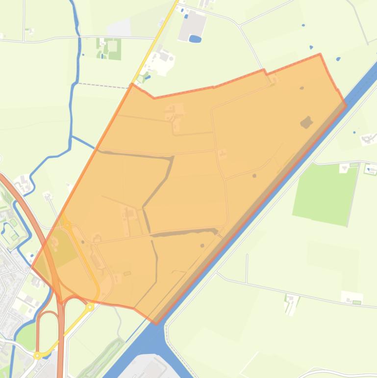 Kaart van de buurt Krooneveld.