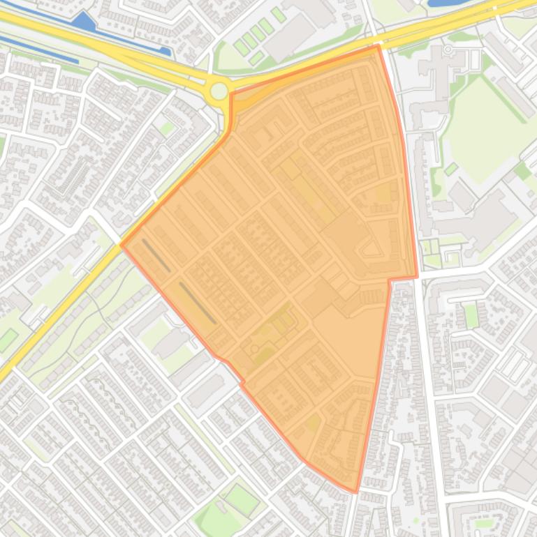 Kaart van de buurt Kuenenplein.