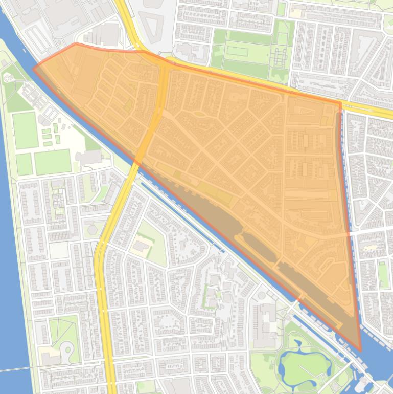 Kaart van de buurt Laan van Nieuw-Guinea Spinozaweg en omgeving.