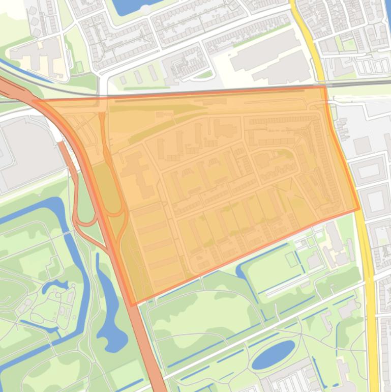 Kaart van de buurt Laanhuizen.