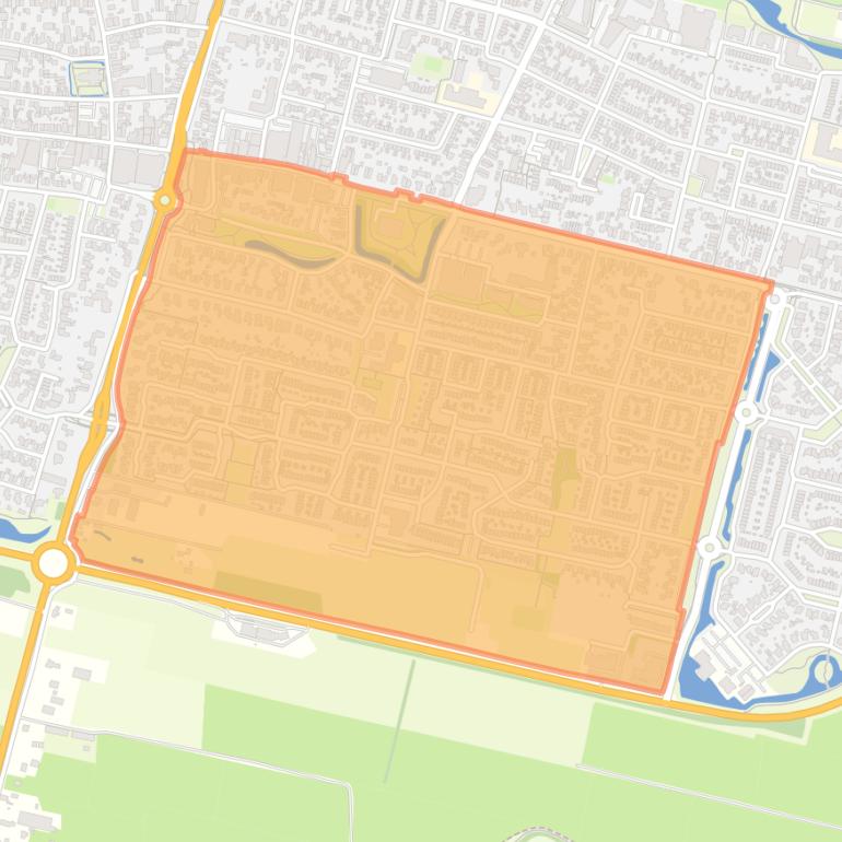 Kaart van de buurt Laanzicht.