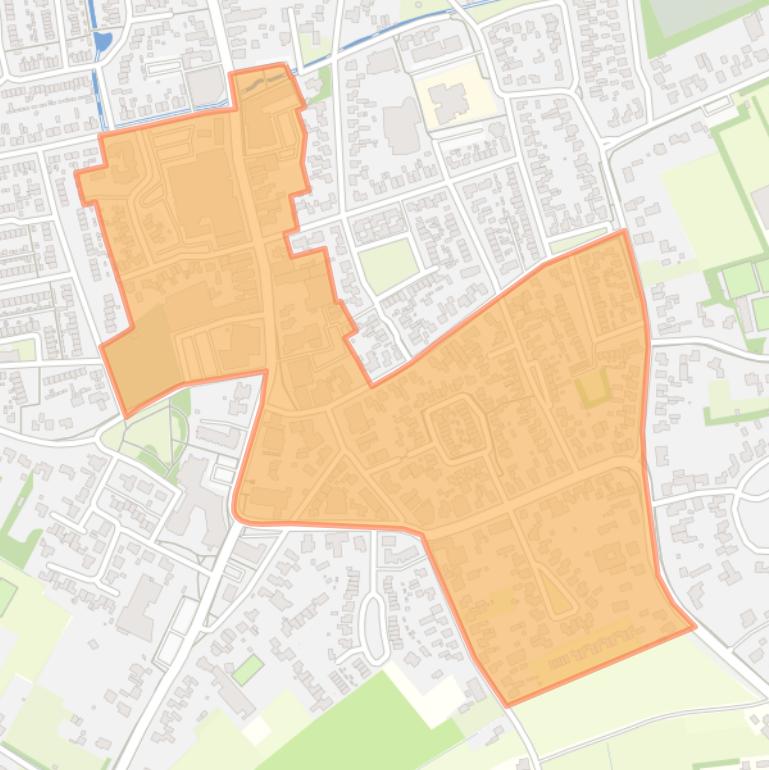 Kaart van de buurt Laar.