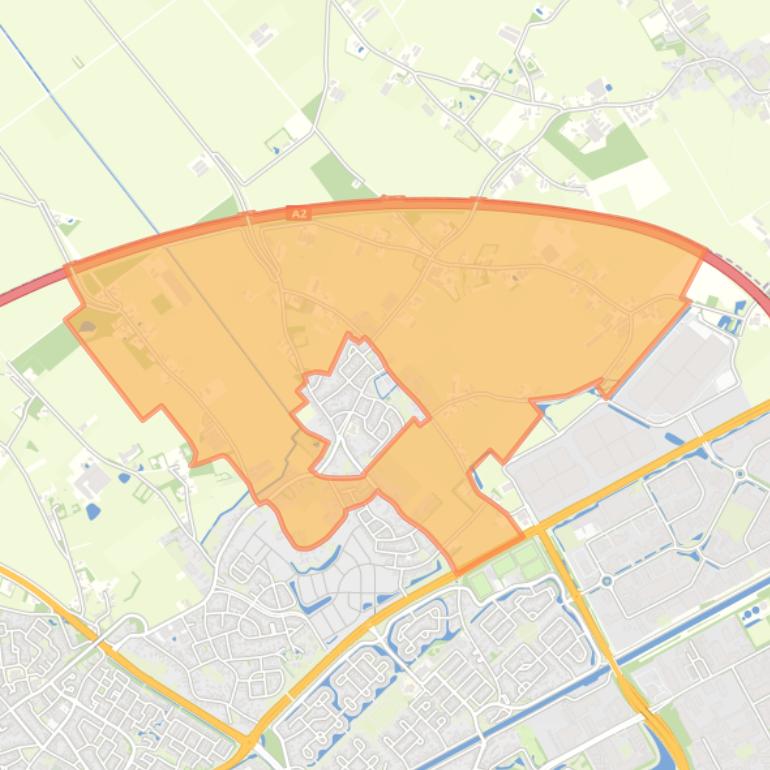 Kaart van de buurt Laar buitengebied.