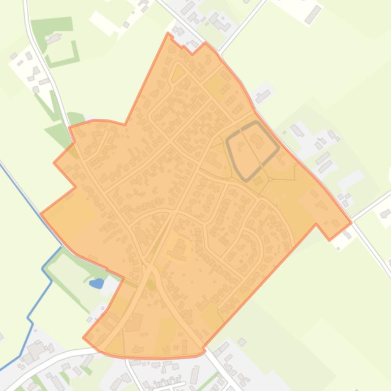 Kaart van de buurt Laar.