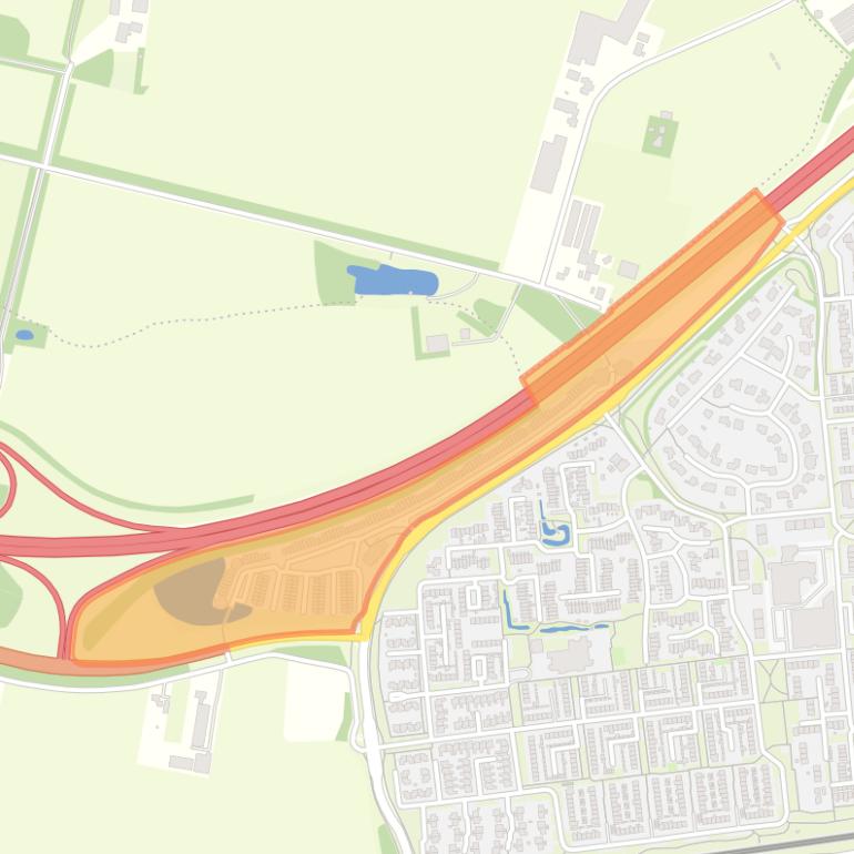 Kaart van de buurt Lambrasse.