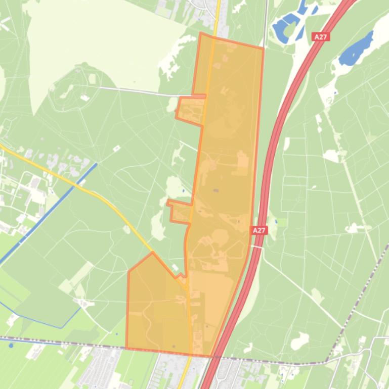 Kaart van de buurt Landelijk Gebied 94.