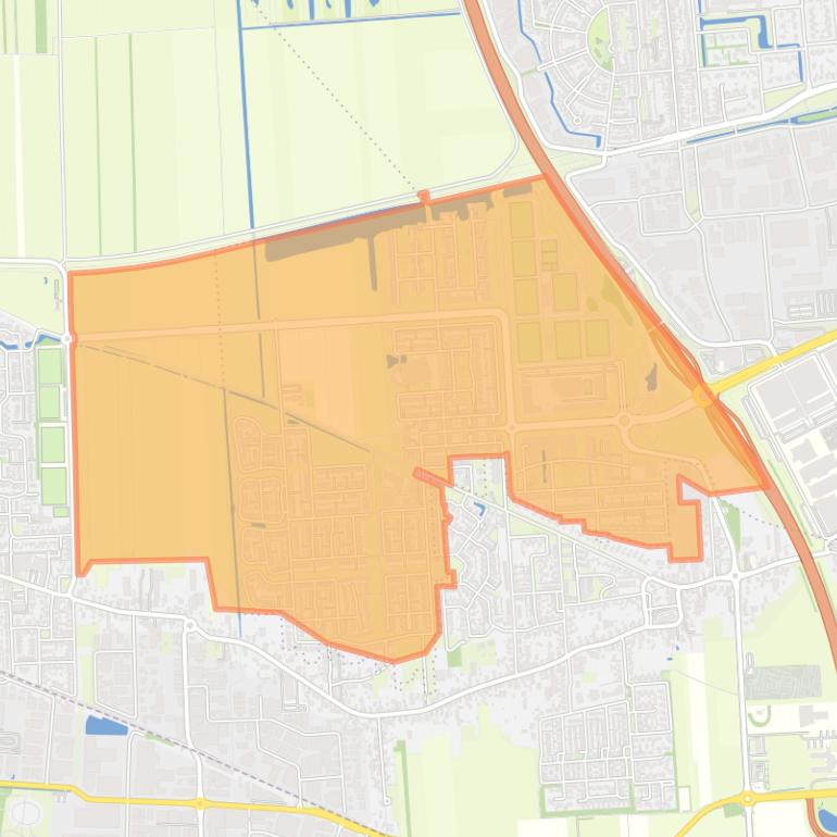 Kaart van de buurt Landgoed Driessen.