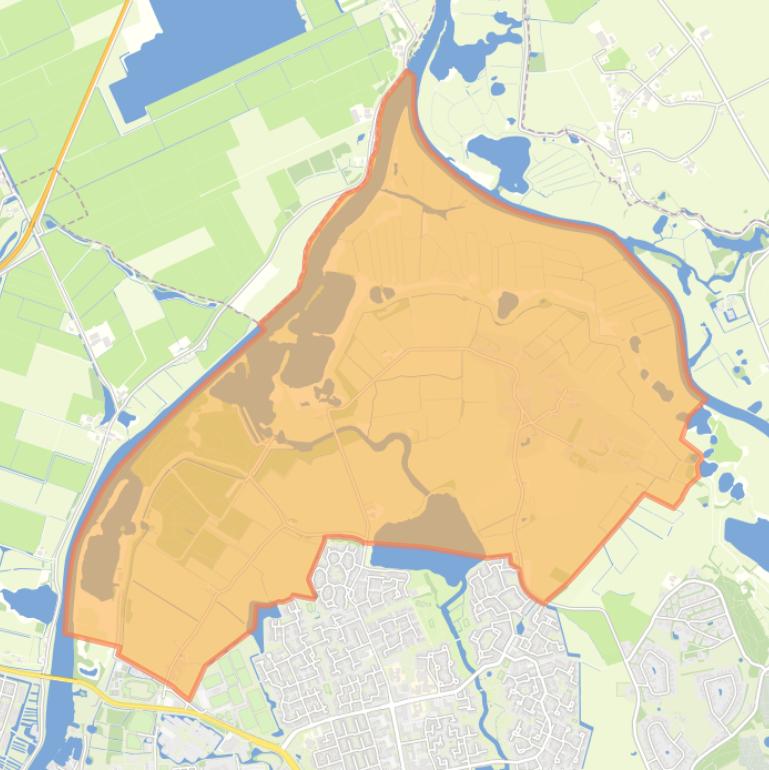 Kaart van de buurt Langenholte.