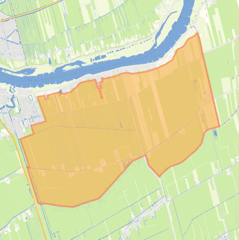 Kaart van de buurt Langerak-Buitengebied.