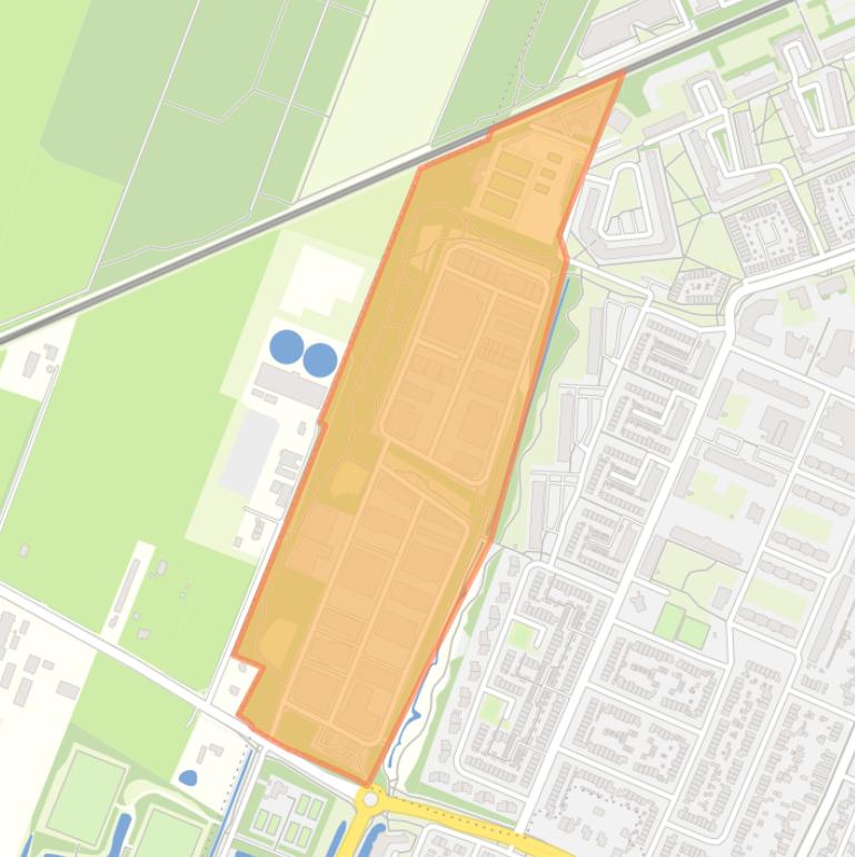 Kaart van de buurt Larenstein.