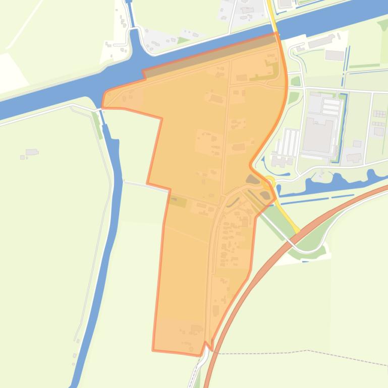 Kaart van de buurt Laskwerd.