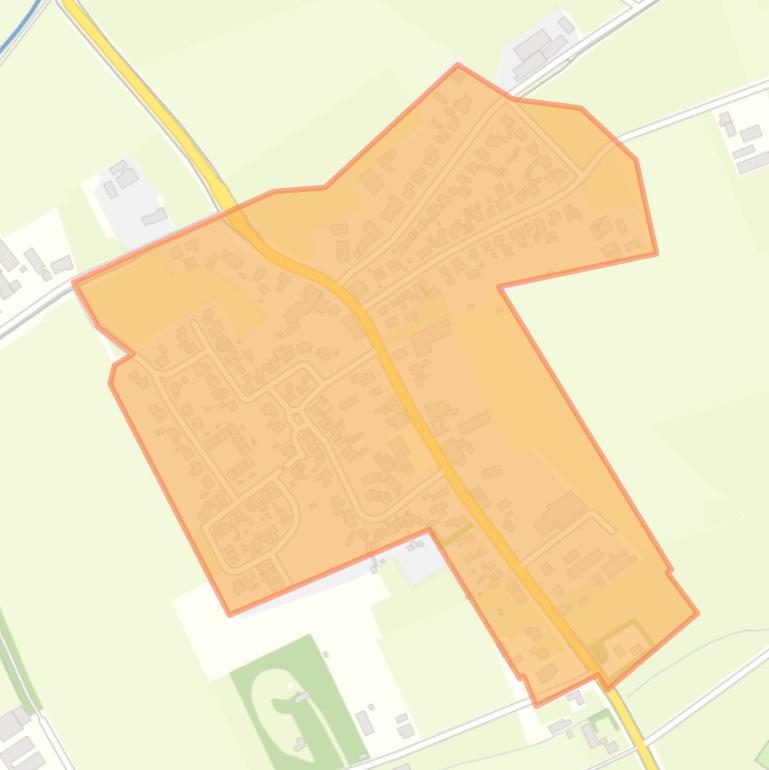 Kaart van de buurt Ledeacker.