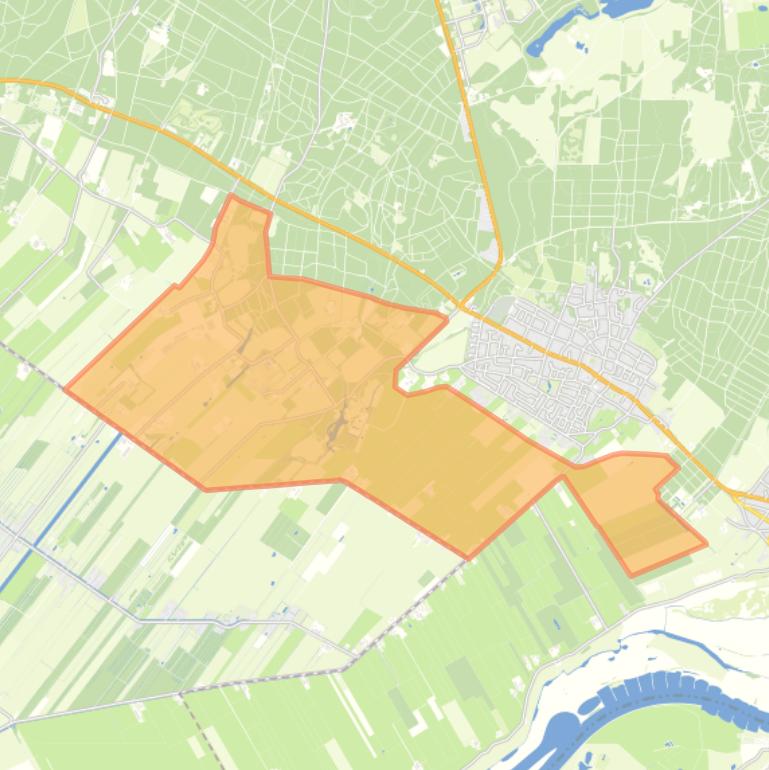 Kaart van de buurt Leersum - Darthuizen-Zuylestein.