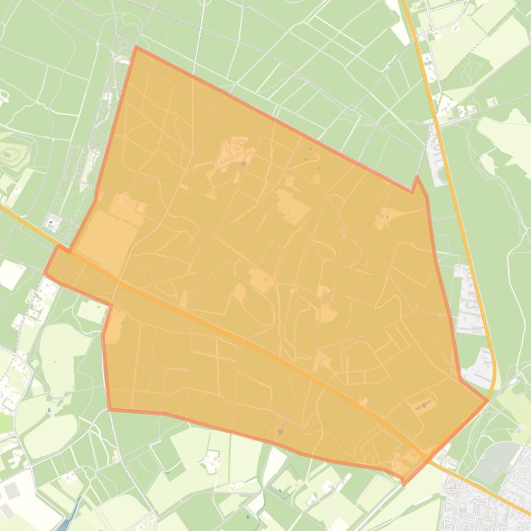 Kaart van de buurt Leersum - Hoogstraat.