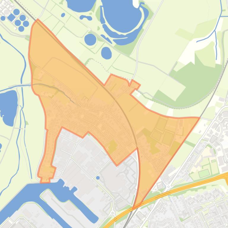 Kaart van de buurt Leeuwen.