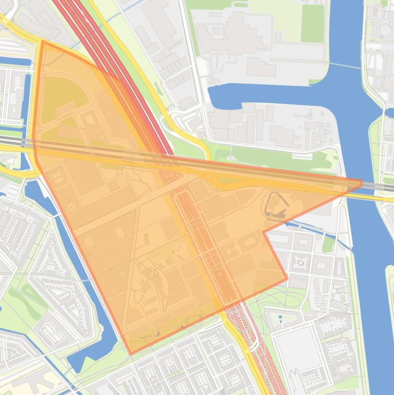 Kaart van de buurt Leidsche Rijn-Centrum.