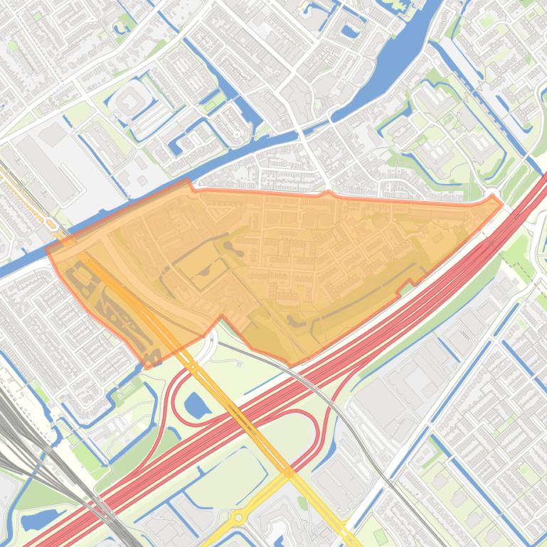 Kaart van de buurt Leidschendam - Zuid De Oude Bleijck.