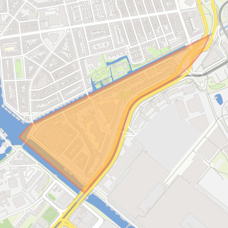 Kaart van de buurt Leidseweg en omgeving.