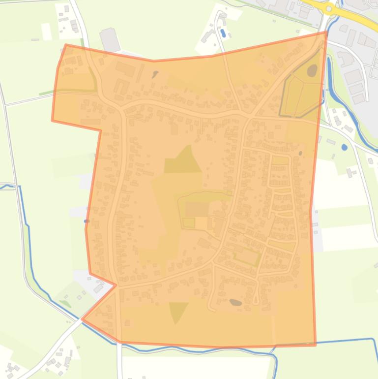 Kaart van de buurt Lennisheuvel.