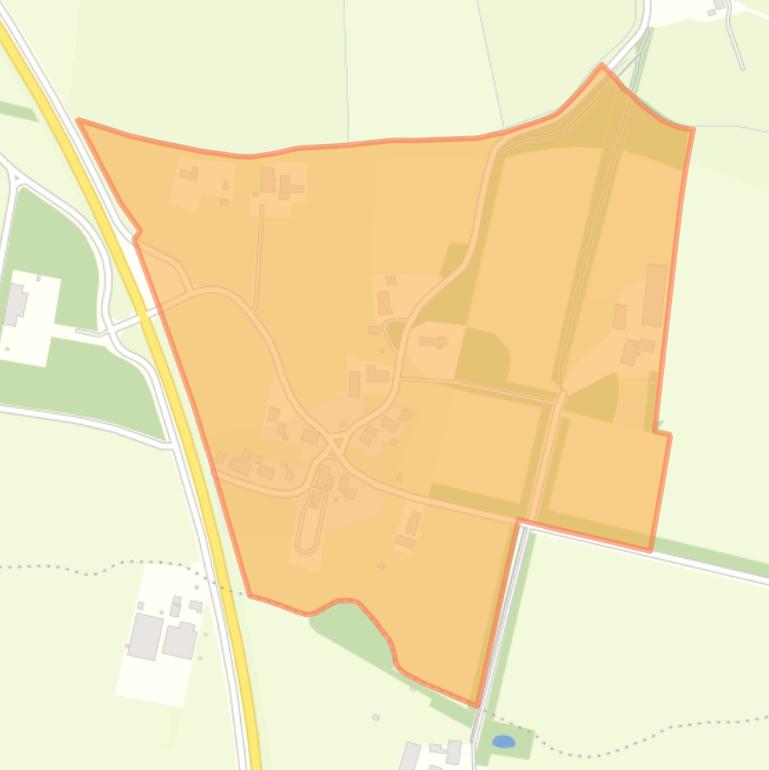 Kaart van de buurt Leur.