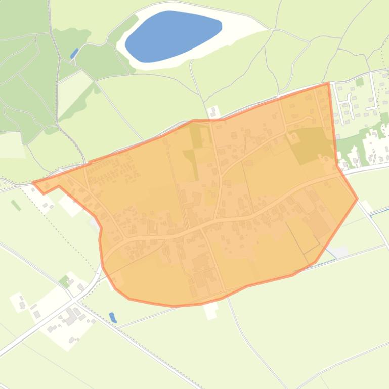 Kaart van de buurt Lies.