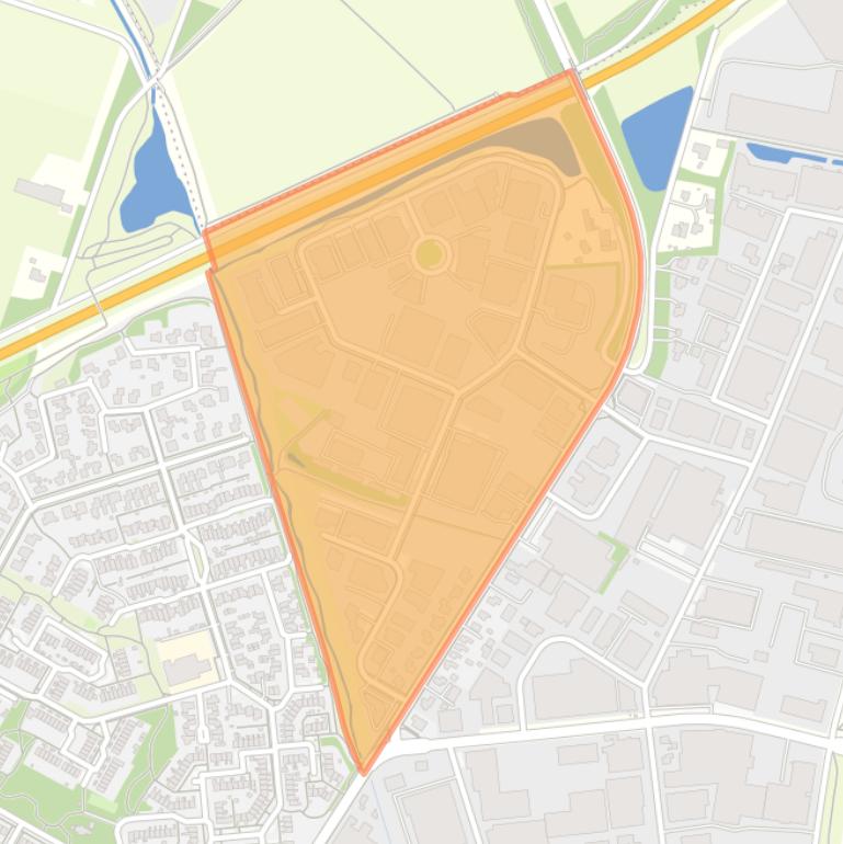 Kaart van de buurt Lindebrook.