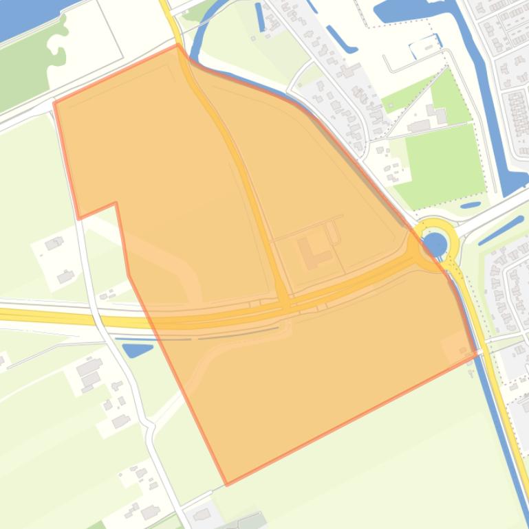 Kaart van de buurt Lintweide.