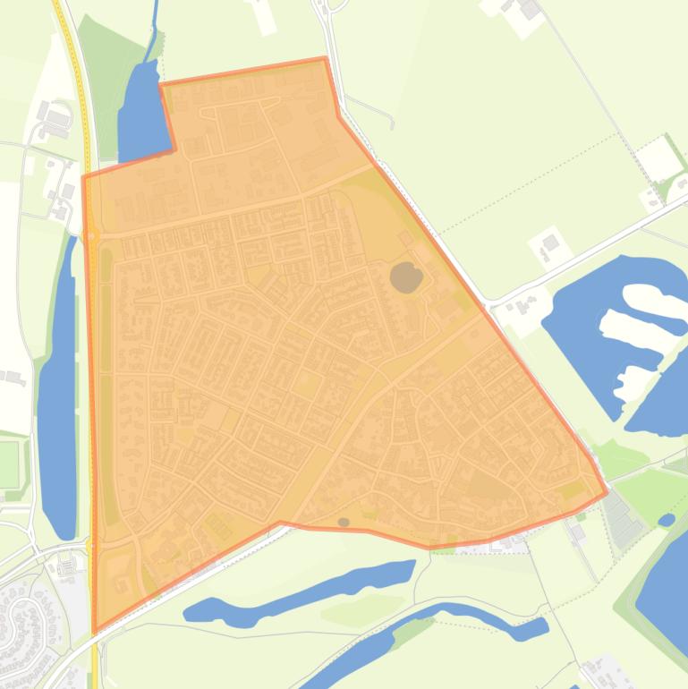 Kaart van de buurt Lobith.