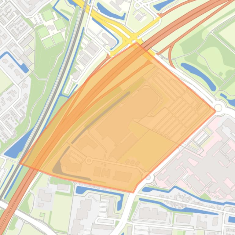Kaart van de buurt Locatie Karel Lotsyweg.