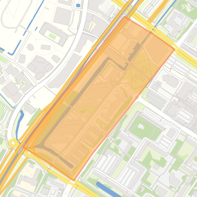 Kaart van de buurt Loenermark.