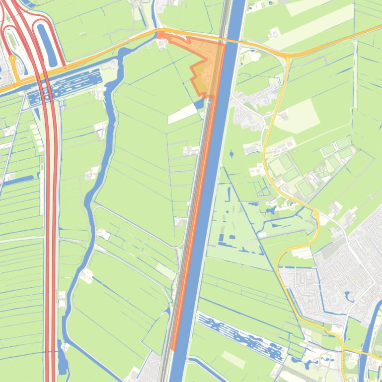 Kaart van de buurt Loenersloot Binnenweg.