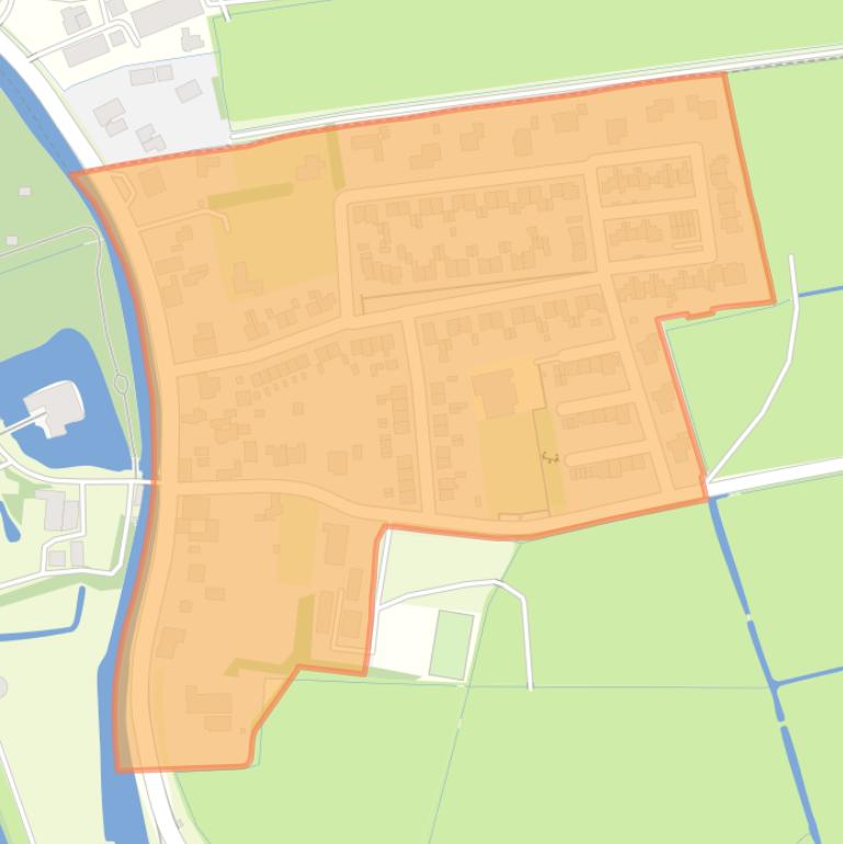 Kaart van de buurt Loenersloot Dorp.