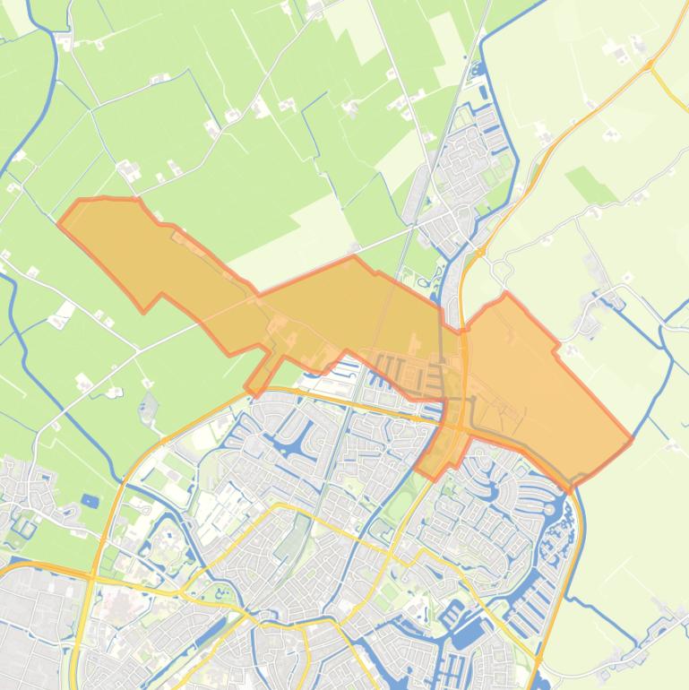 Kaart van de buurt Loënga.