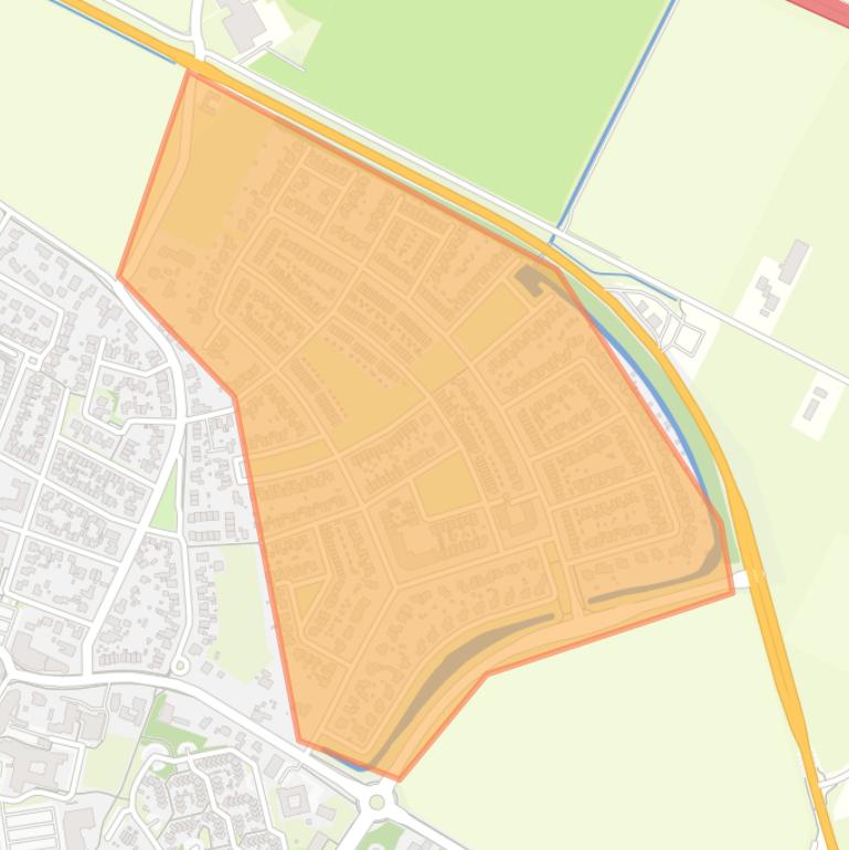 Kaart van de buurt Lommerweide.