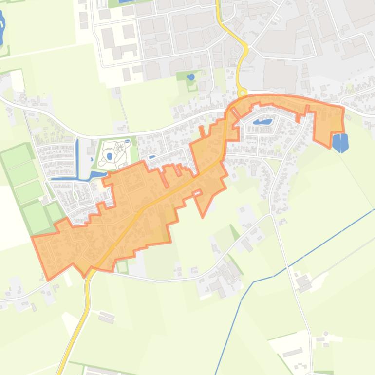 Kaart van de buurt Loo.