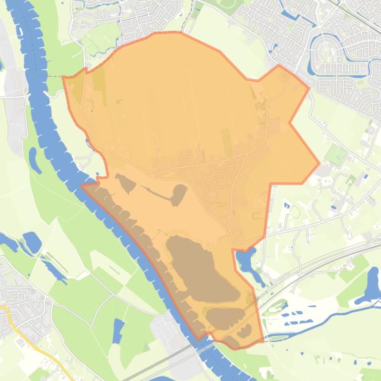 Kaart van de buurt Loo Gld.